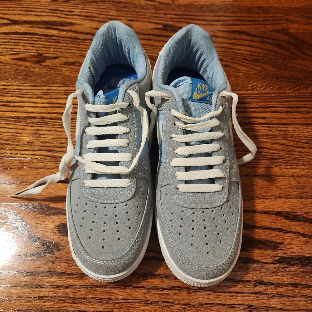 Blue and white Nike Sneakers